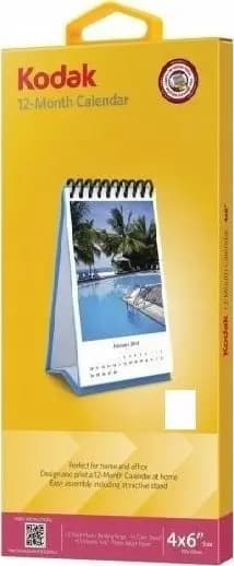 Fotokalender 10x15 för DIY-utskrift KODAK Vit