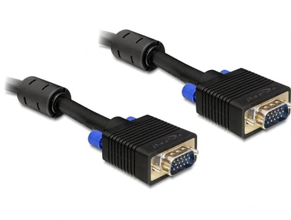 Kabel Delock D-Sub (VGA) - D-Sub (VGA) 5m sort (82559)