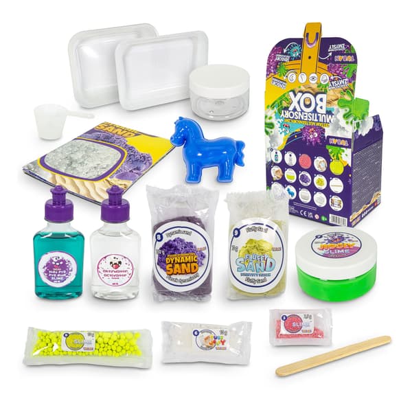 Tuban multisensoriskt set BOX set med sensoriska massor ZA6125