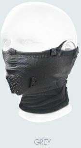 Naroo NAROO MASK T-BONE 5+ grå med afstiver - STNO:T-BONE5+S