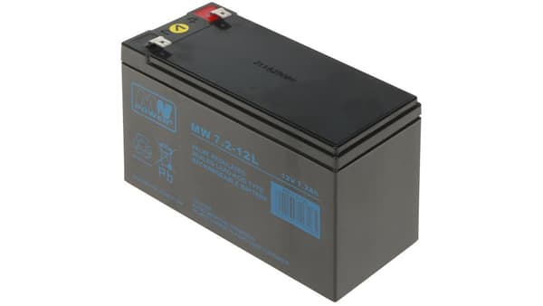 MW Power Batteri 12V/7.2Ah (MW 7.2-12L)