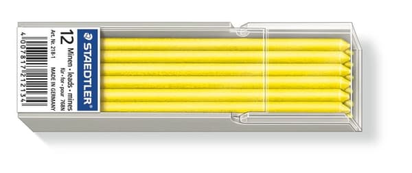 Staedtler STAEDTLER Mine Lumocolor ikke-permanent gul 12ST