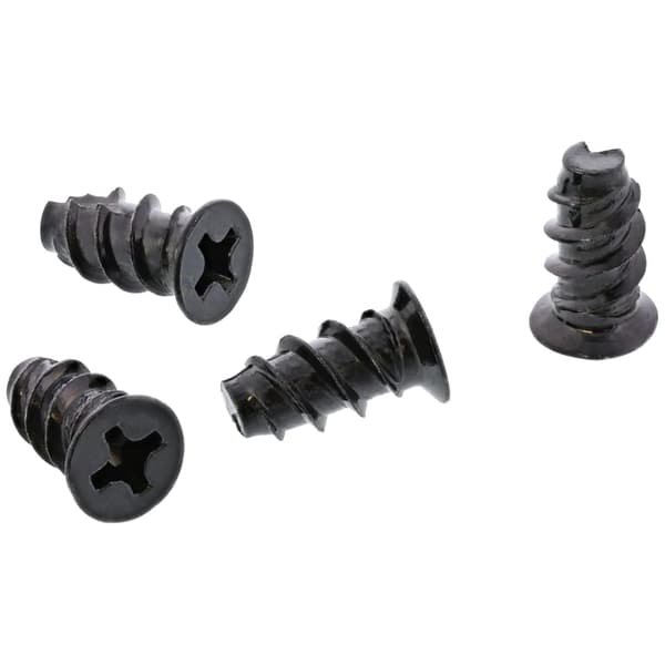 InLine Skruvar för fläktar 5x10mm svart 50 stycken (33371D)