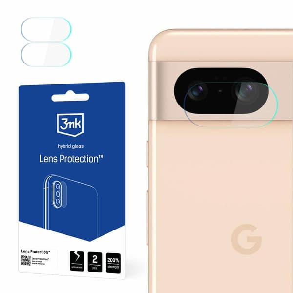 3MK LENS PROTECT GOOGLE PIXEL 8 5G KAMERALINSEBESKYTTELSE 4 STK