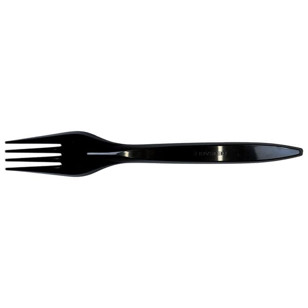 Arpex genanvendelig gaffel - sort 8 stk (KW0703)