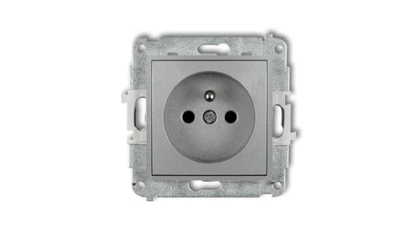 Karlik MINI Enkeltstik med skærme sølv metallic 7MGP-1zp