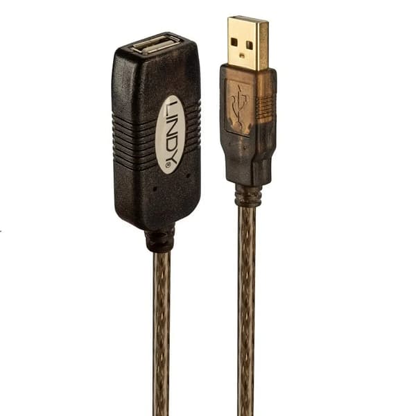 Lindy USB 2.0 Aktiv Forlænger 20M