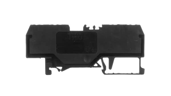 4-johtiminen kiskoliitin 2,5mm2 musta 280-831