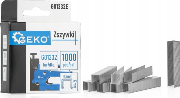 Hæfteklammer 1.2x11.3mm 12mm 1000stk (200)