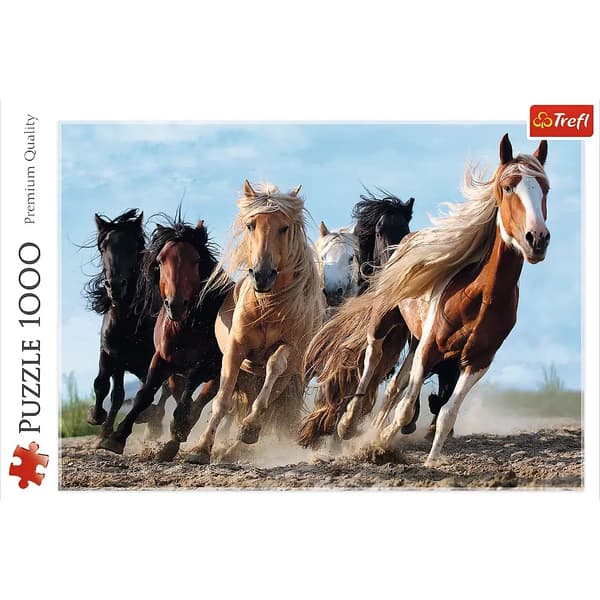 Trefl Puslespil 1000 Heste i galop (226183)