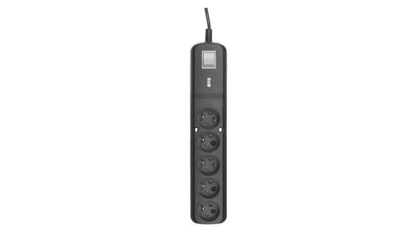 Jatkojohto Lestar LV-530W 5W 2,5m musta