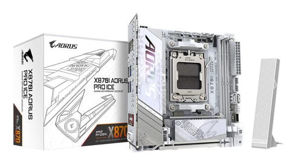 AORUS X870I PRO ICE - bundkort - mini ITX - Socket AM5 - AMD X870