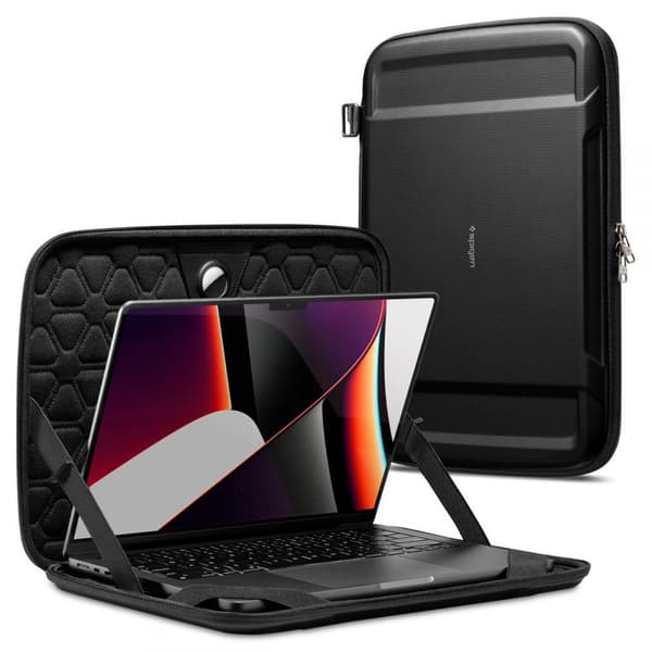 SPIGEN Rugged Armor Pouch \"PRO\" LAPTOP 13-14 sort universal etui