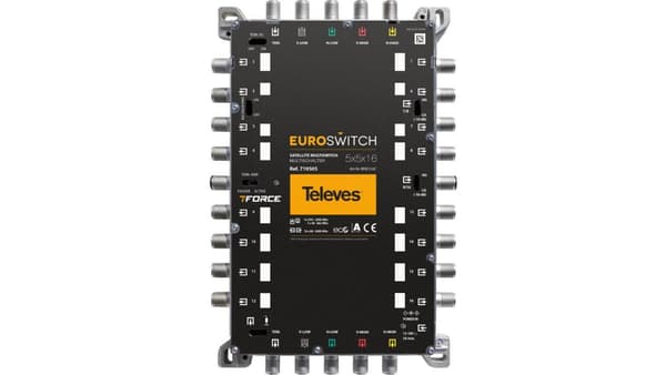 EuroSwitch Televes 5x5x16 ref. 719505