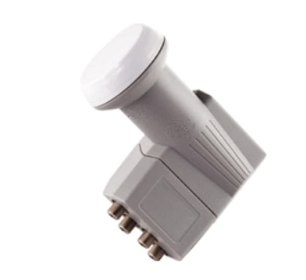 Schwaiger Quad-Switch LNB harmaa