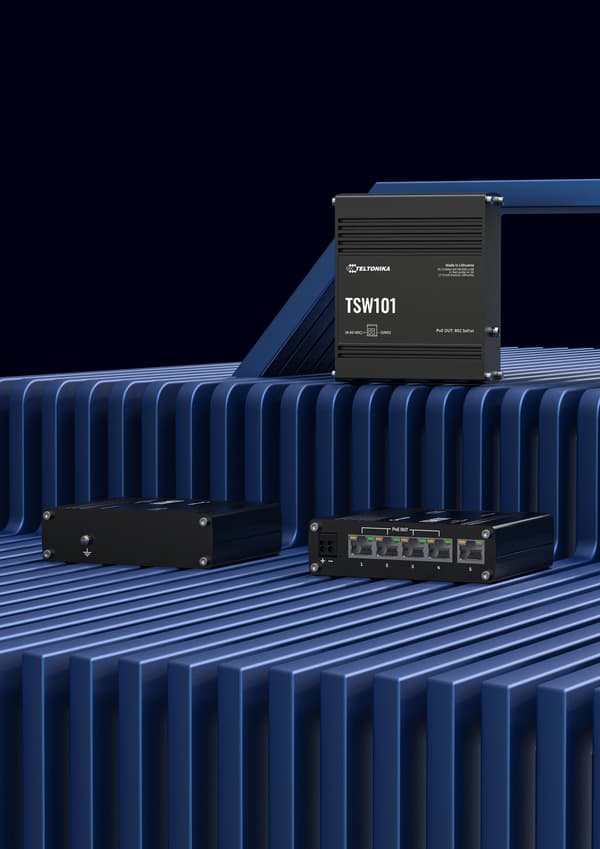 Teltonika TSW101 unmanaged automotive