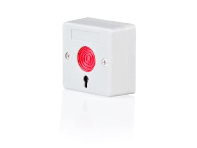 Paniikkipainike 12V NO/NC IP40 harmaa TI-2P