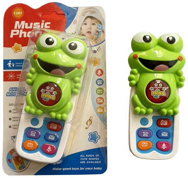 Musiktelefon til småbørn