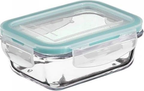 Matlåda 5five 23 x 16,5 x 8,5 cm Kristall Rektangulär Blå Flerfärgad 1,7 L