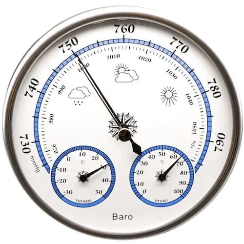 Termometer/Barometer/Fugtighedsmåler TECHNOLINE WA3090