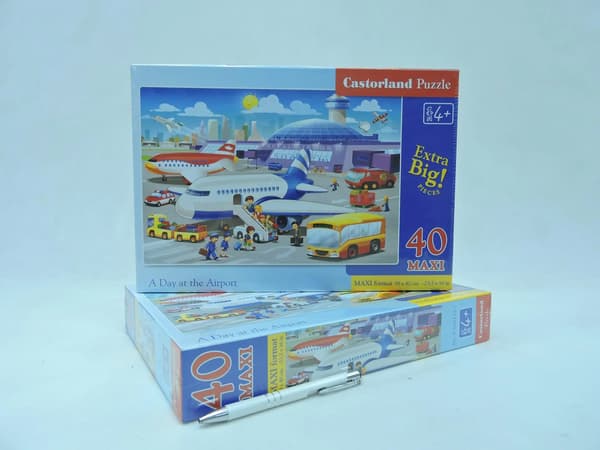 Puslespil 40 maxi - En dag i CASTOR Lufthavn