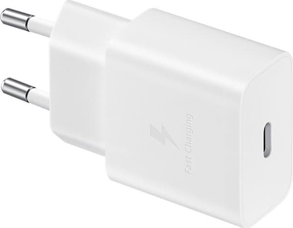 Netværksoplader Samsung EP-T1510EWE, PD, 15W, USB-C, hvid (bulk)