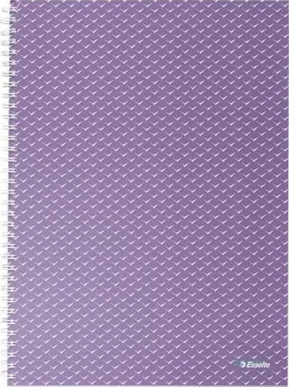 Esselte Notesbog Colour'Breeze A5 kvadreret lavendel