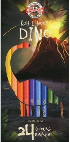 Färgkritor 3594 Dino 24 färger