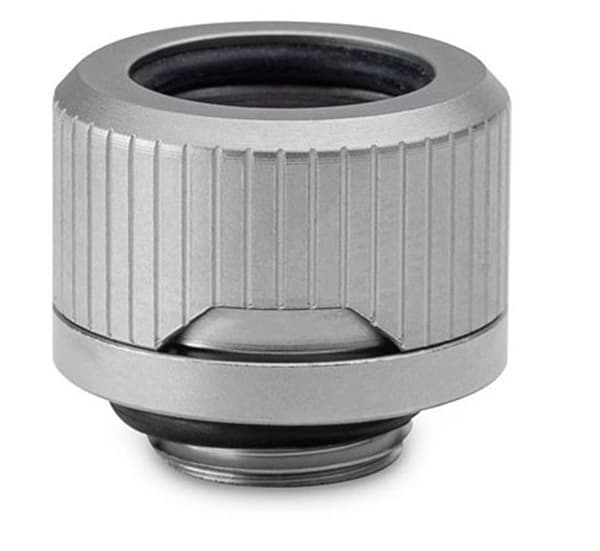 EK-Quantum Torque HDC 14 - Satin Titanium (silver)