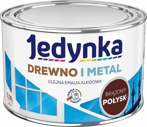 ALKYDIMAALI PUULLE JA METALLILLE RUSKEA 0,36L