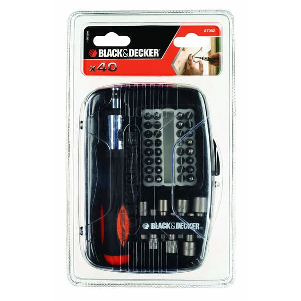 Flerpunkts skruetrækker Black & Decker a7062-xj