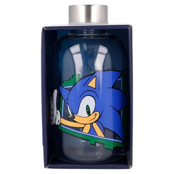 Sonic The Hedgehog lasipullo 620ml