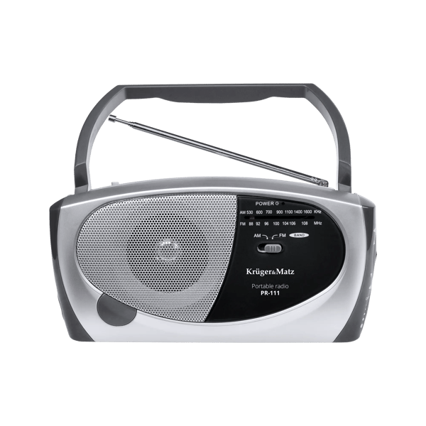 Bärbar AM/FM-radio Kruger&Matz modell PR-111