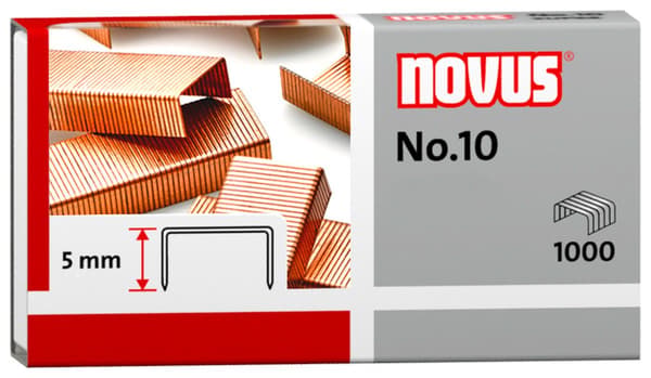 Novus Häftklamrar 10 Mini (040-0207 NO)