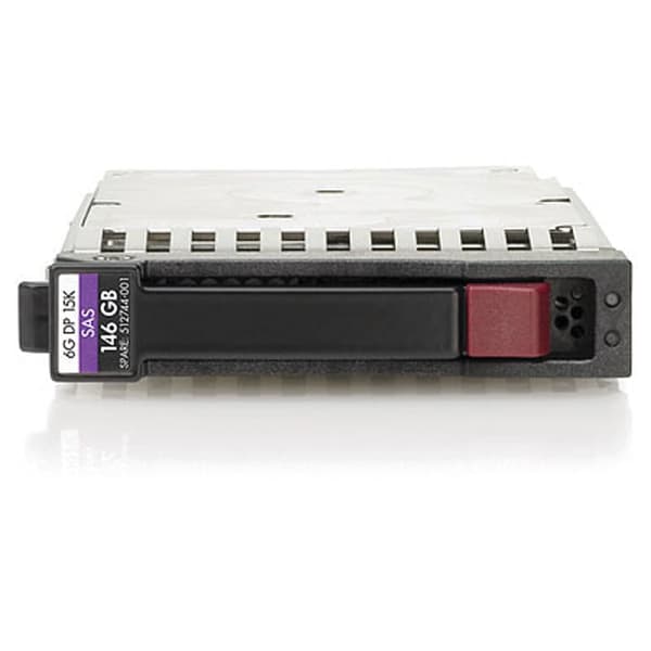 Hewlett Packard Enterprise HDD 146GB 15K SAS 2,5Tommer **Sender nye forseglede reservedele**