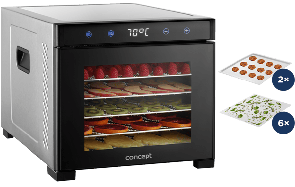 SO2000 Fødevaredehydrator digital 650 W