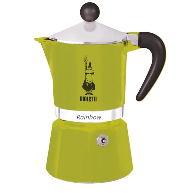 Bialetti RAINBOW 6TZ grön