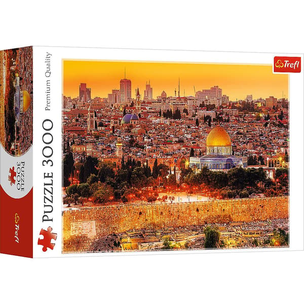 Trefl PUZZLE 3000EL TAGE JERUSALEM PUD (33032)