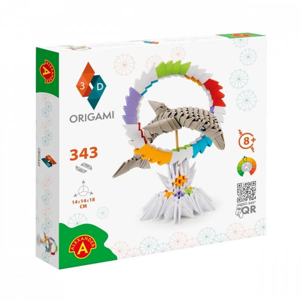 Alexander Creative Set Origami 3D Delfiini 2552