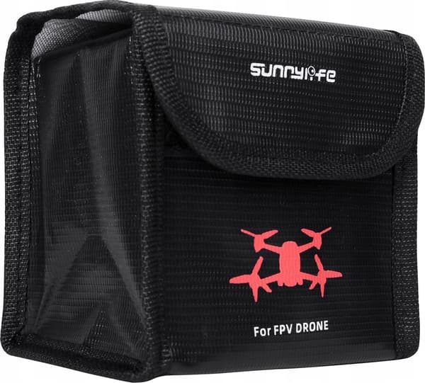 SunnyLife Etui 2x Batteri Dji Fpv Combo Brandhæmmende
