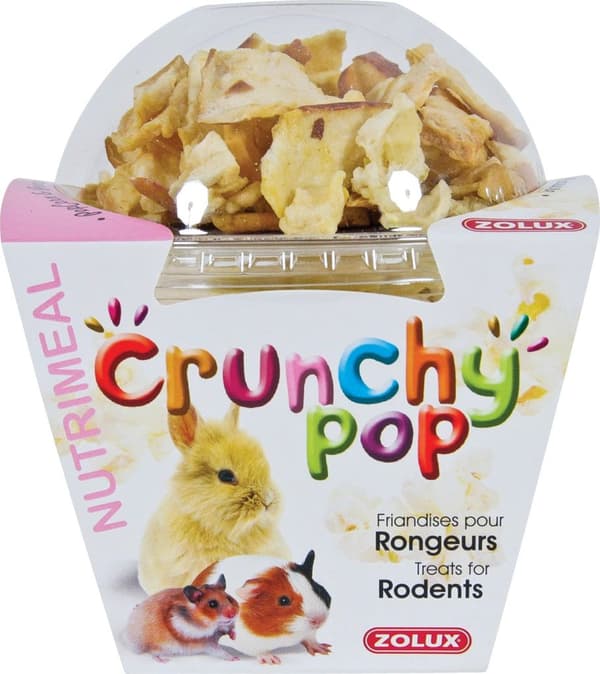 Zolux Crunchy Pop Æble 33 g