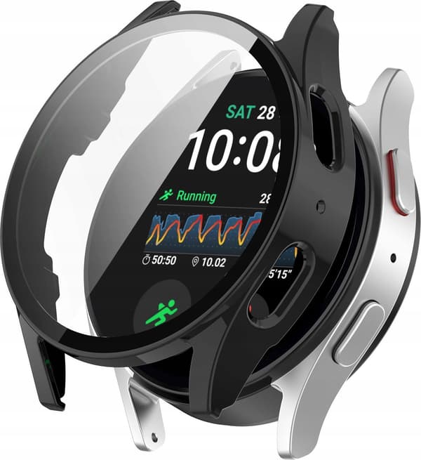 Tech-Protect Defense360 Samsung Galaxy Watch 4 / 5 / FE 40mm Musta