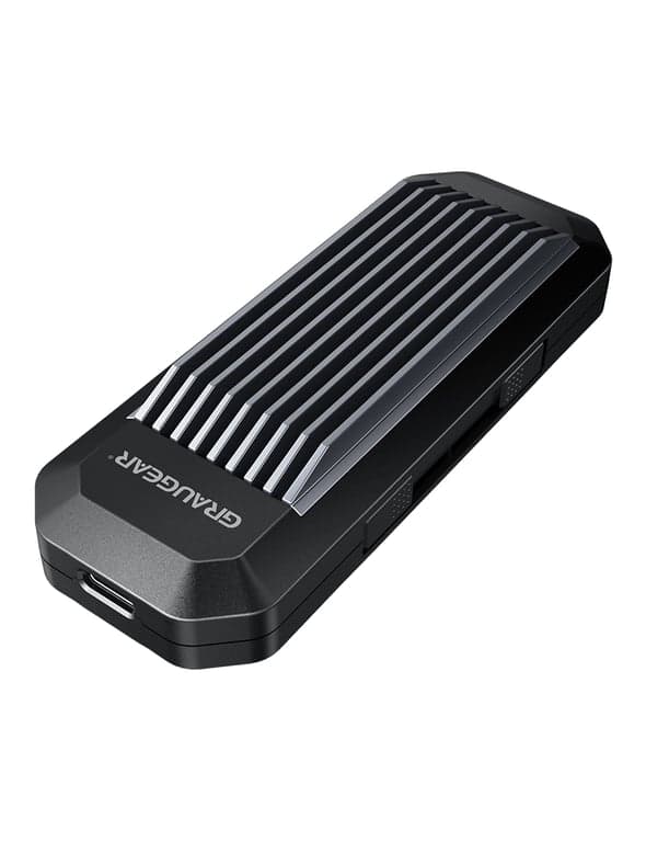 Graugear eksternt kabinet til M.2 NVMe SSD, USB-A og USB-C