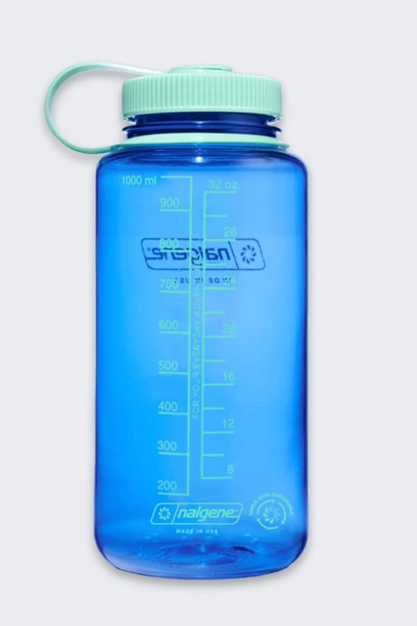 Nalgene flaske med bred mundstykke WM 1 L Blå