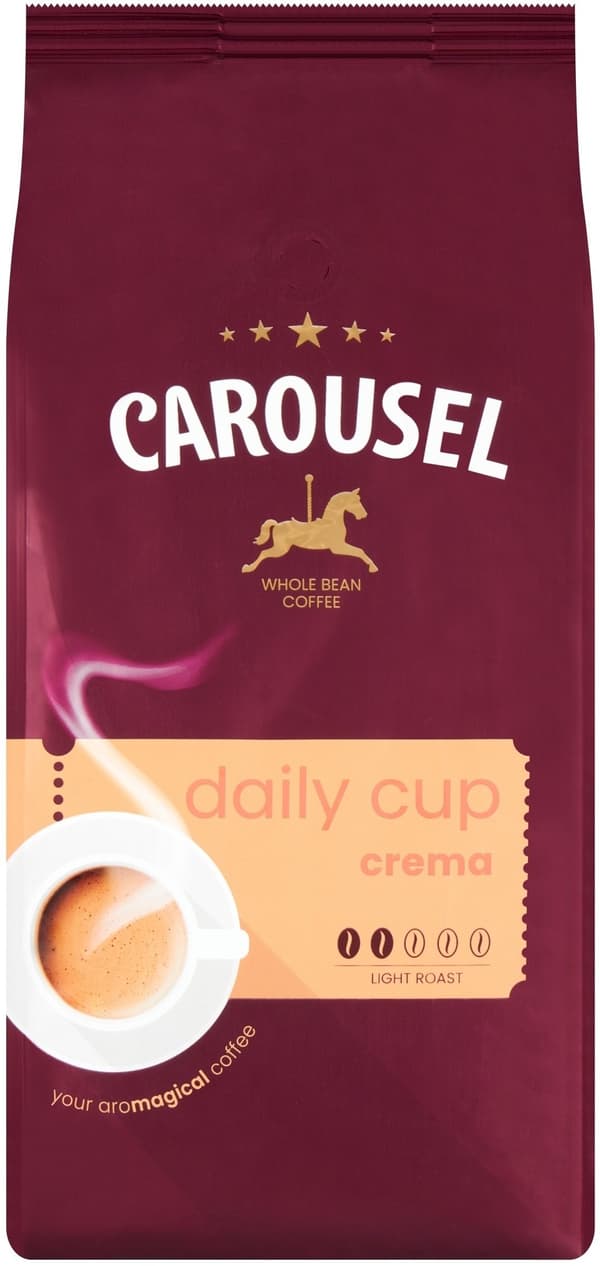 Carousel Daily Cup Crema | 1 kg | Granulerad