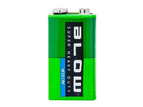 Battery blow super heavy duty 9v 6f22