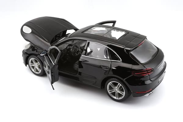 Porsche Macan Svart 1:24 BBURAGO