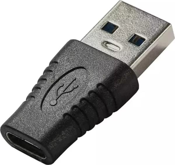 PremiumCord USB-reducerare USB 3.0 A - USB-C (M/F), svart