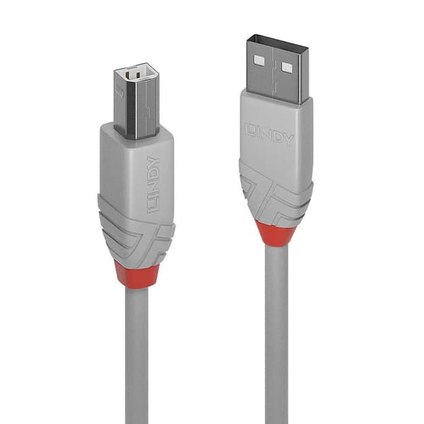 Kaapeli Micro USB LINDY 36681 Musta Harmaa (1 osaa)