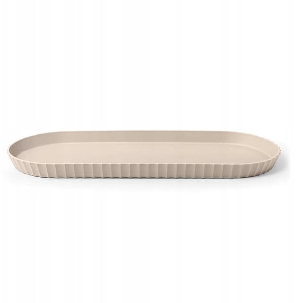 MINERVA Soikea tarjotin 51x20,5 cm harmaa-marenki